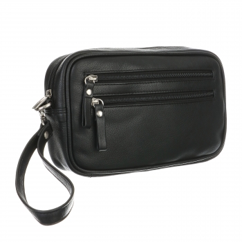Bodenschatz Männer-Handtasche Black
