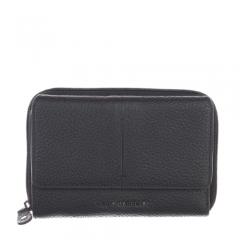 Betty Barclay Flap Wallet, black