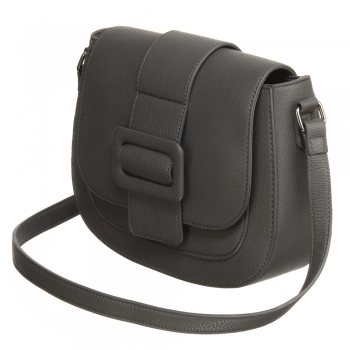 Betty Barclay Flap Bag, anthracite