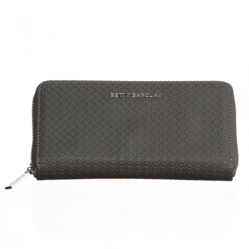 Betty Barclay Zip Wallet L, anthracite