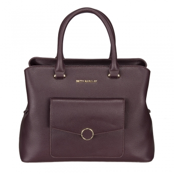 Betty Barclay Zip Bag, merlot