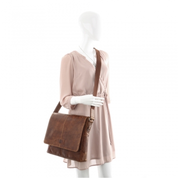 Bodenschatz Herren Businesstasche, chocolate