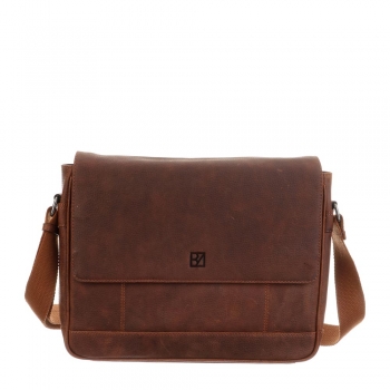 Bodenschatz Messenger Bag, cognac