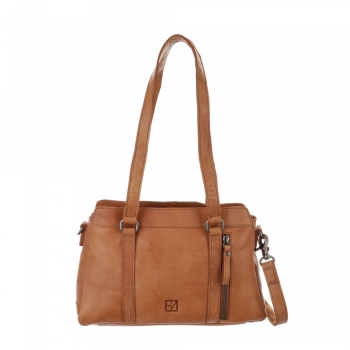 Bodenschatz Zip Bag, cognac