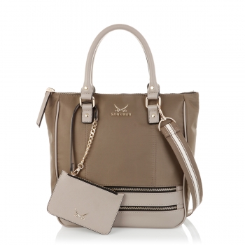 Sansibar Shopper, taupe