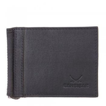 Sansibar Wallet Dollarclip, black