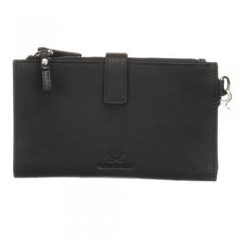 Sansibar Flap Wallet L, black