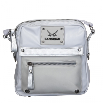 Sansibar Crossbody Bag, silver