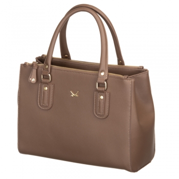 Sansibar Zip Bag, cappuccino