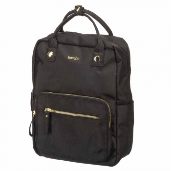 Preview: BOSCHA Canvas Backpack, black