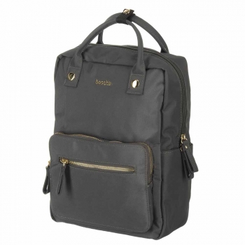 Preview: BOSCHA Canvas Backpack, anthracite