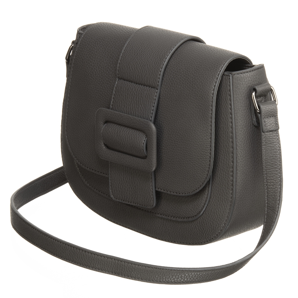 Betty Barclay Flap Bag, anthracite