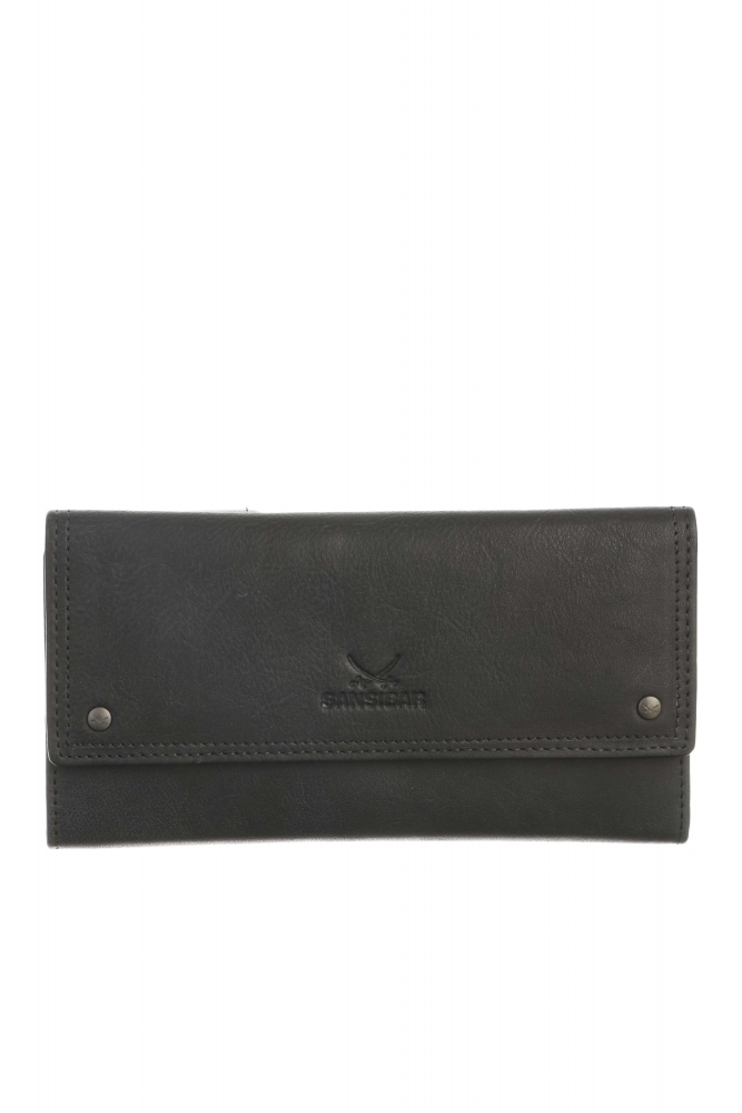 Sansibar Flap Wallet, black