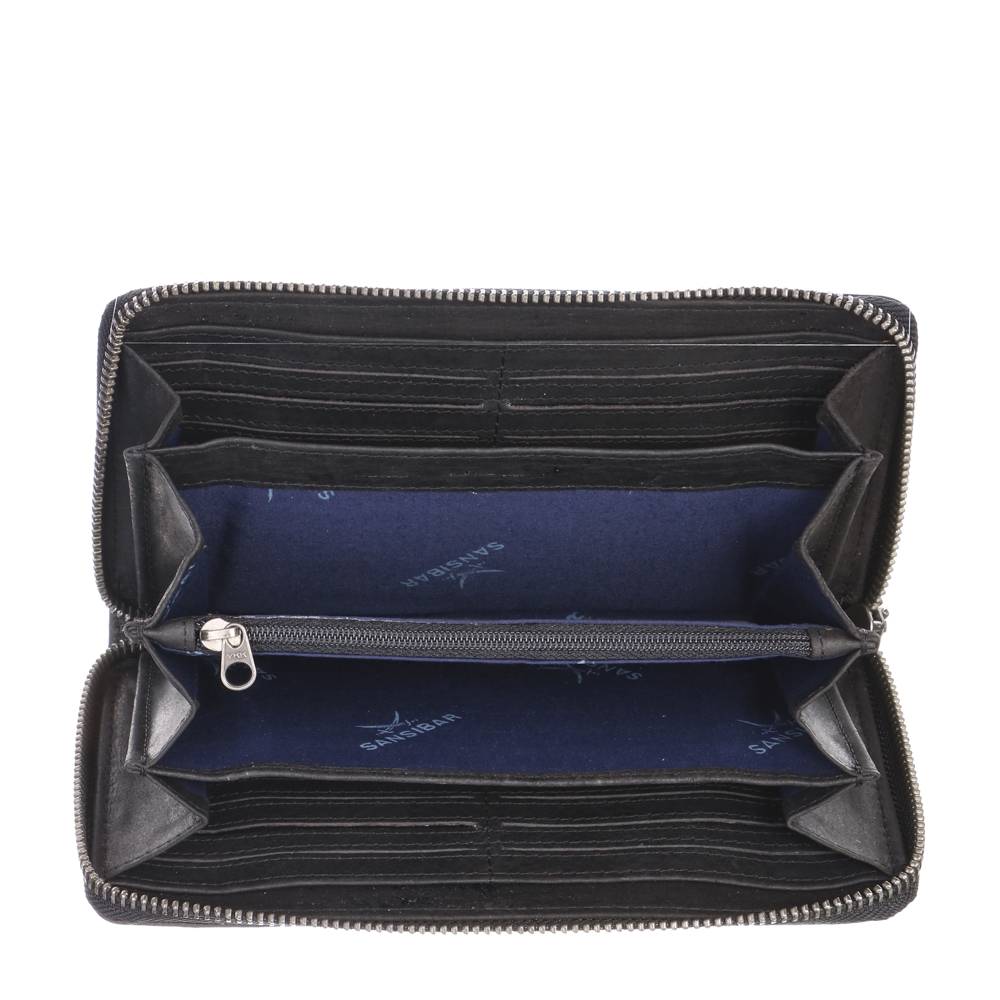 Sansibar Wallet L, black