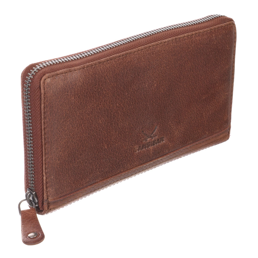 Sansibar Wallet L, brandy