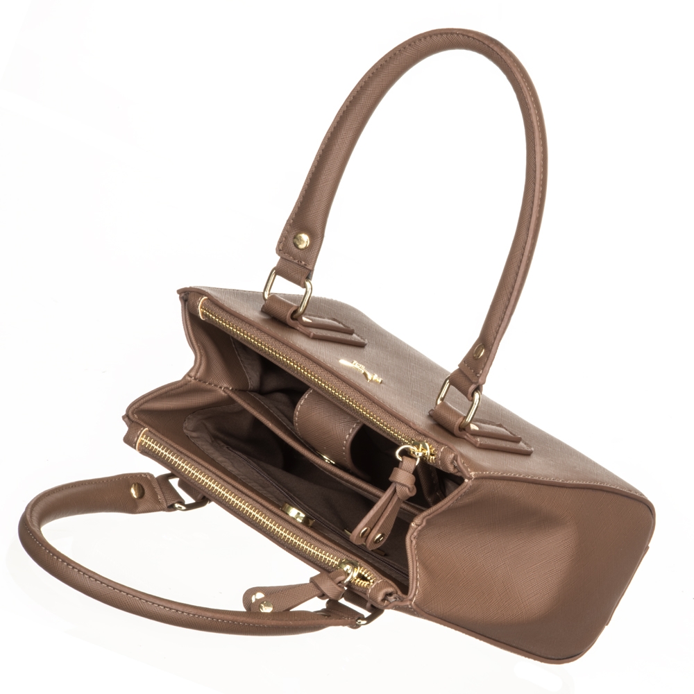 Sansibar Top Handle, cappuccino