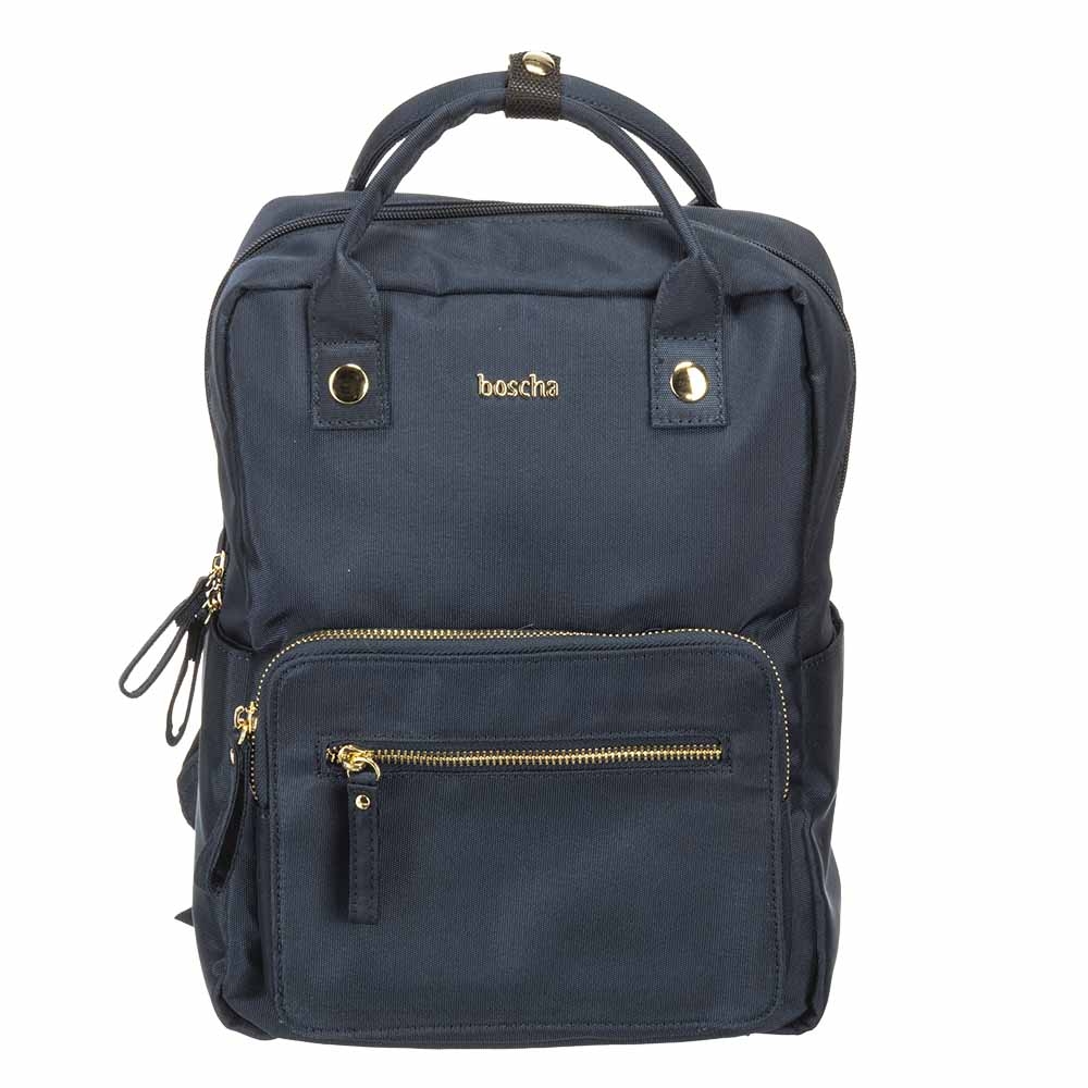 BOSCHA Canvas Backpack, blue